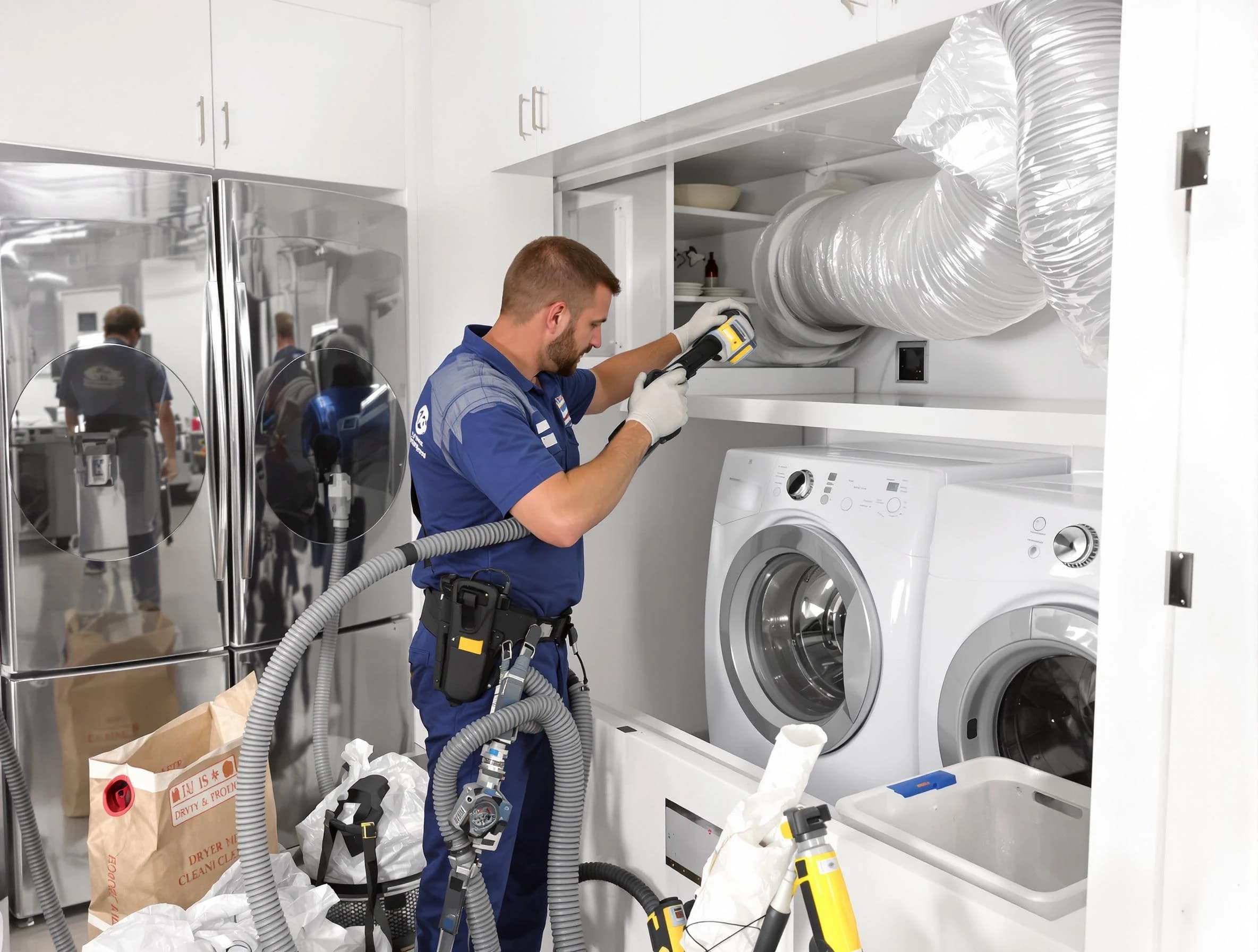 Professional duct cleaning by Edgewater Dryer Vent Cleaning in Edgewater