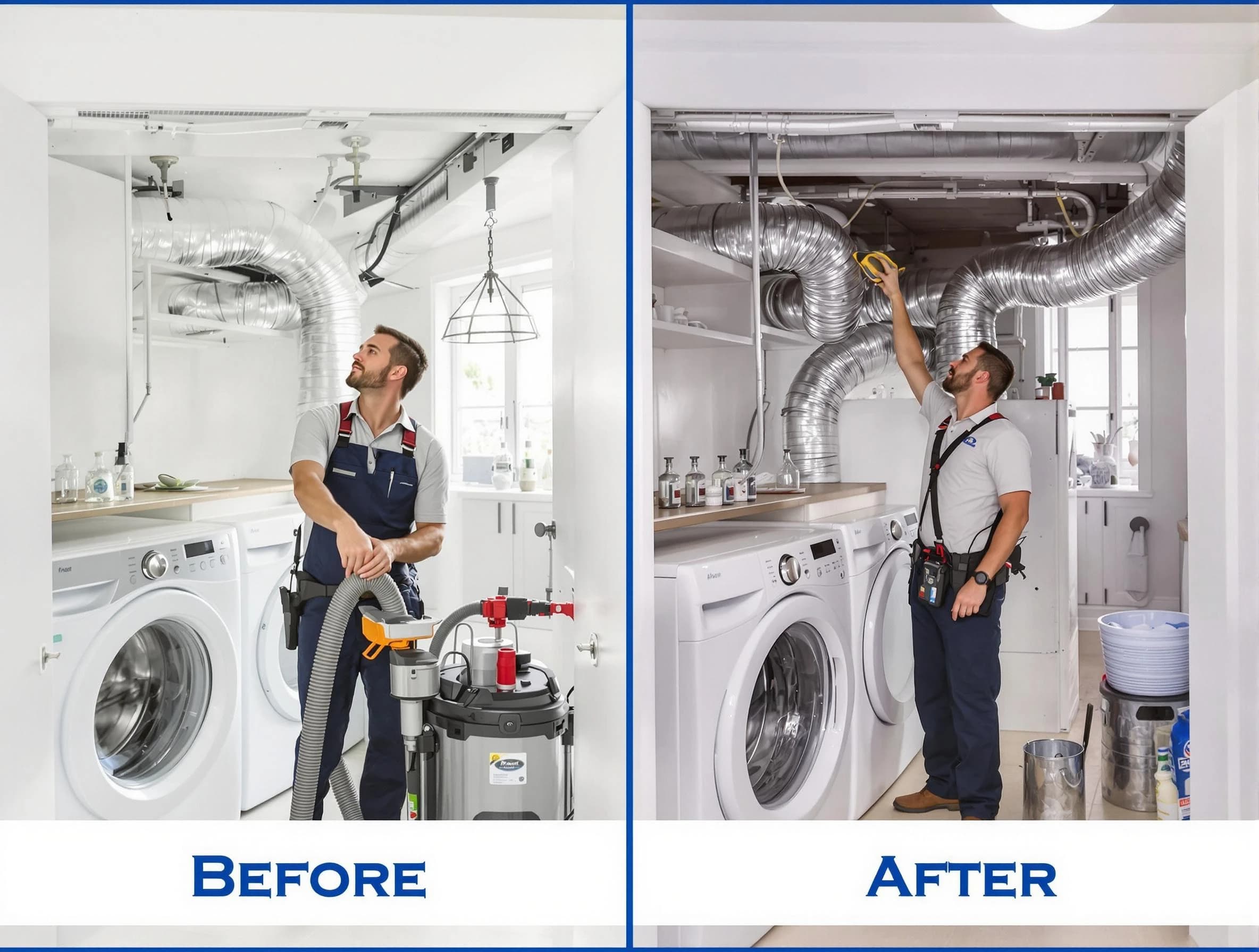 Expert gas dryer vent cleaning by Edgewater Dryer Vent Cleaning in Edgewater