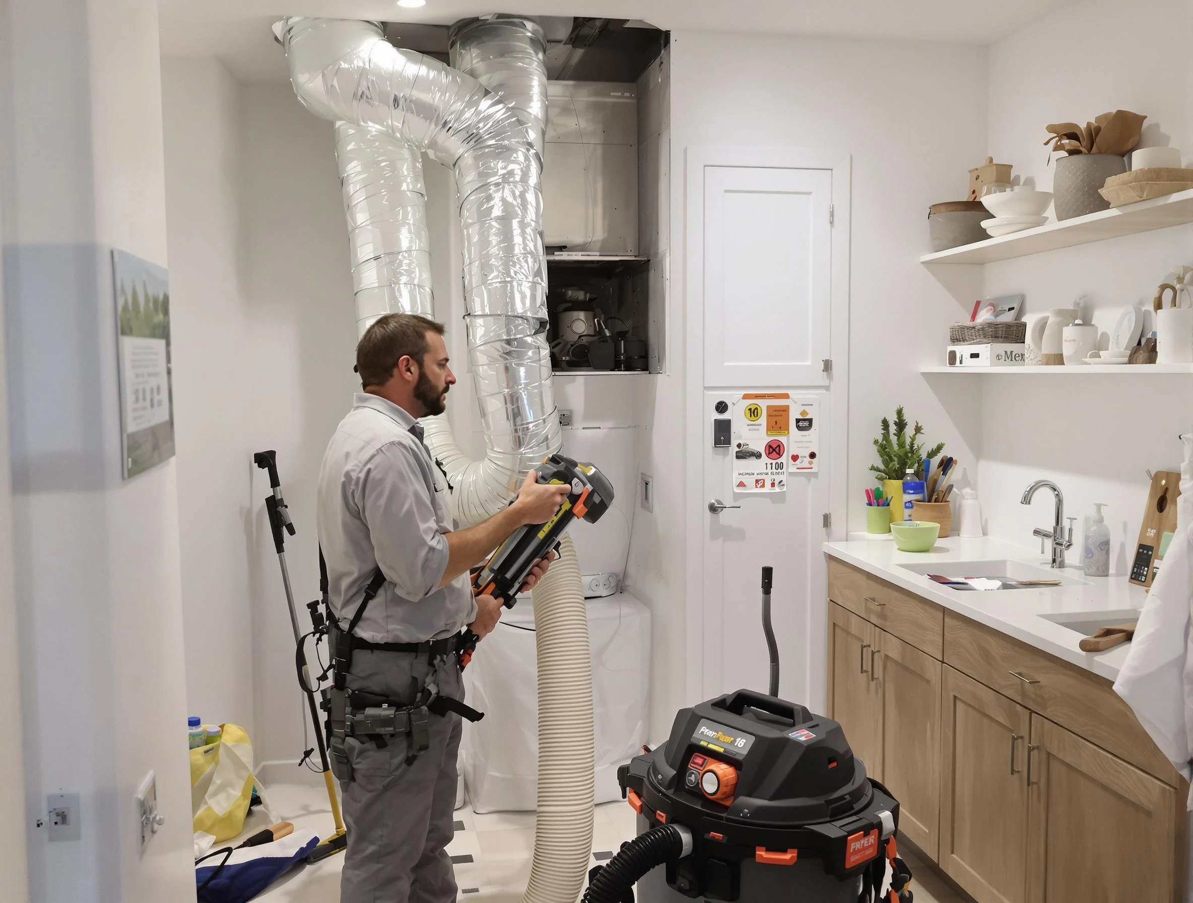 Clogged Dryer Vent Cleaning in Edgewater