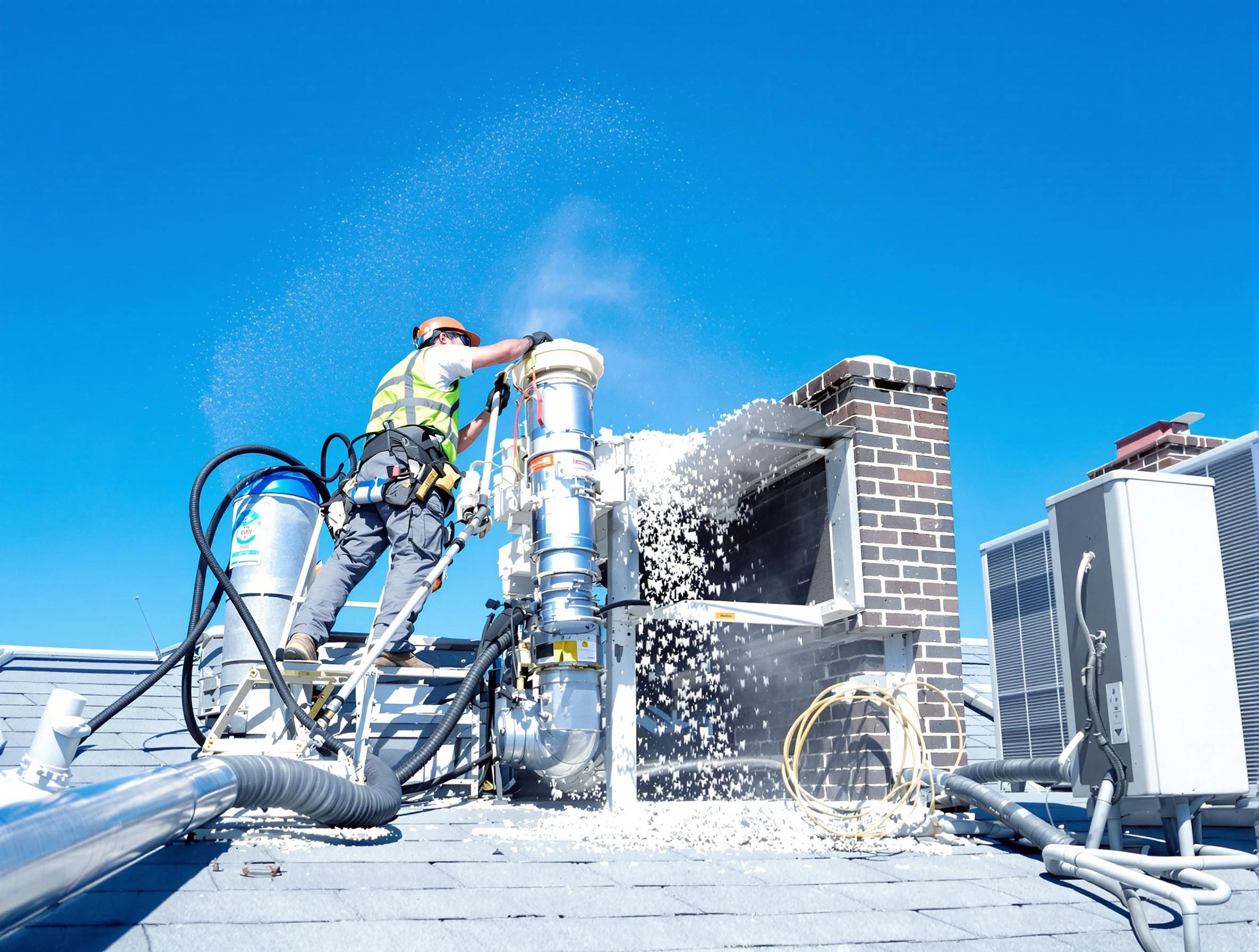 Expert roof dryer vent cleaning by Edgewater Dryer Vent Cleaning in Edgewater