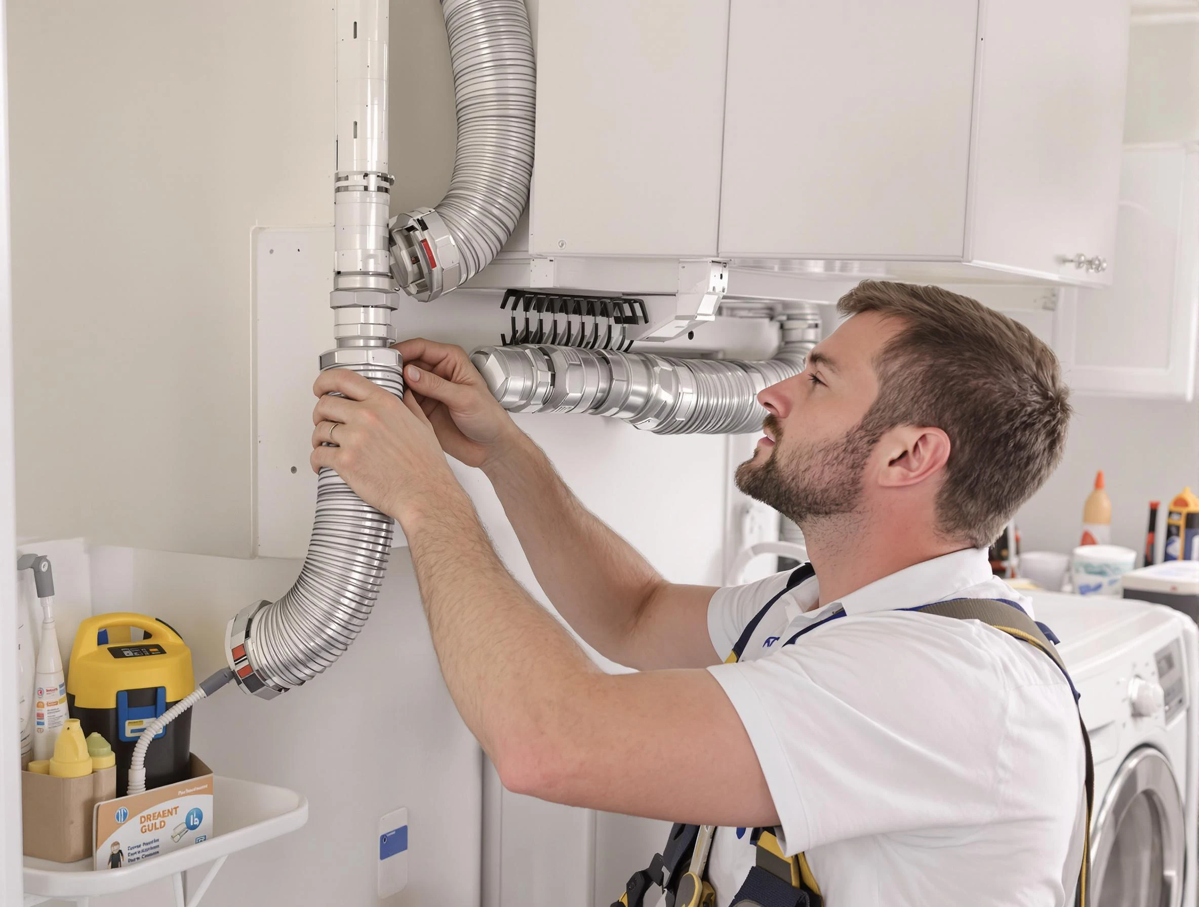 Professional dryer vent repair and installation by Edgewater Dryer Vent Cleaning in Edgewater