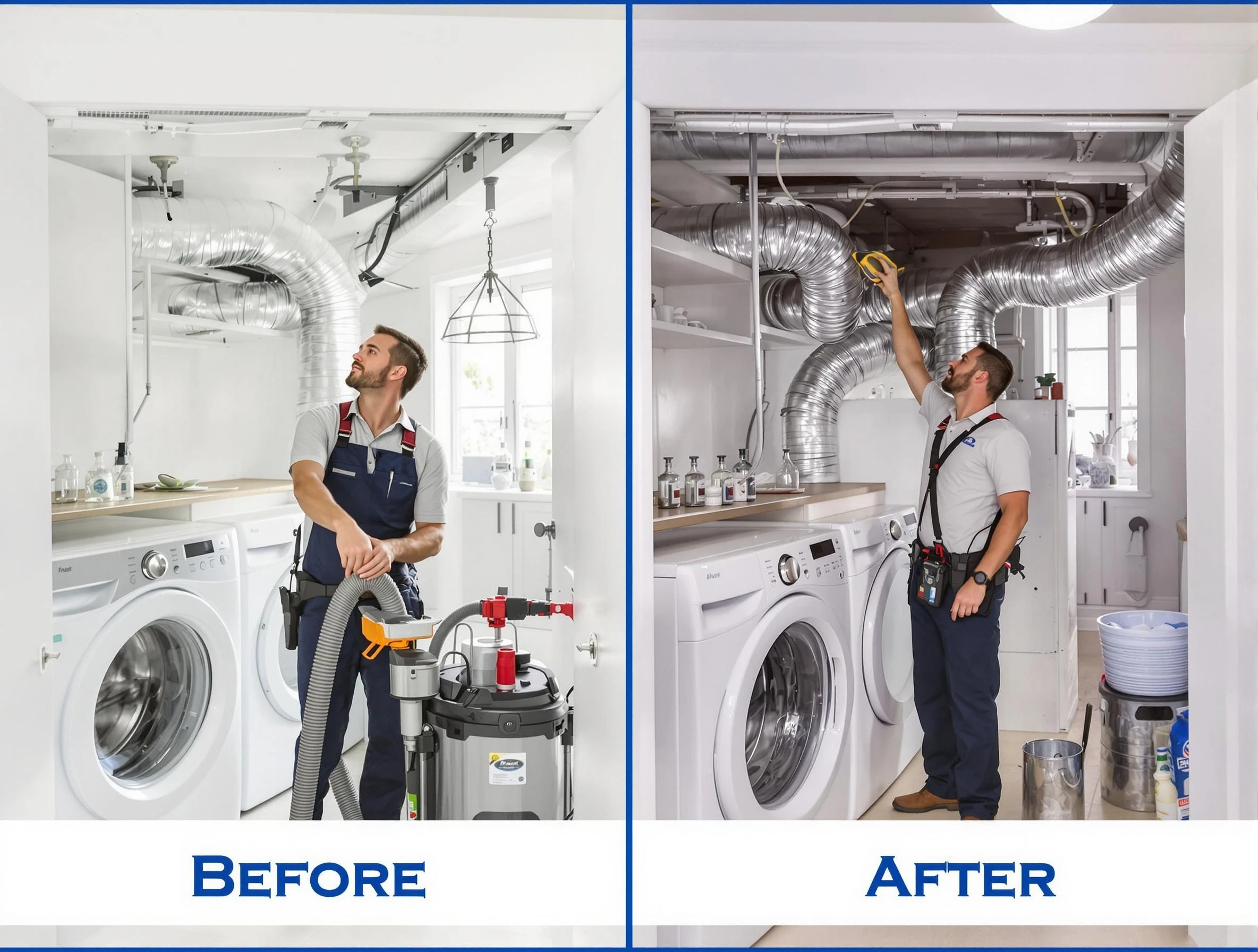 Expert gas dryer vent cleaning by Edgewater Dryer Vent Cleaning in Edgewater
