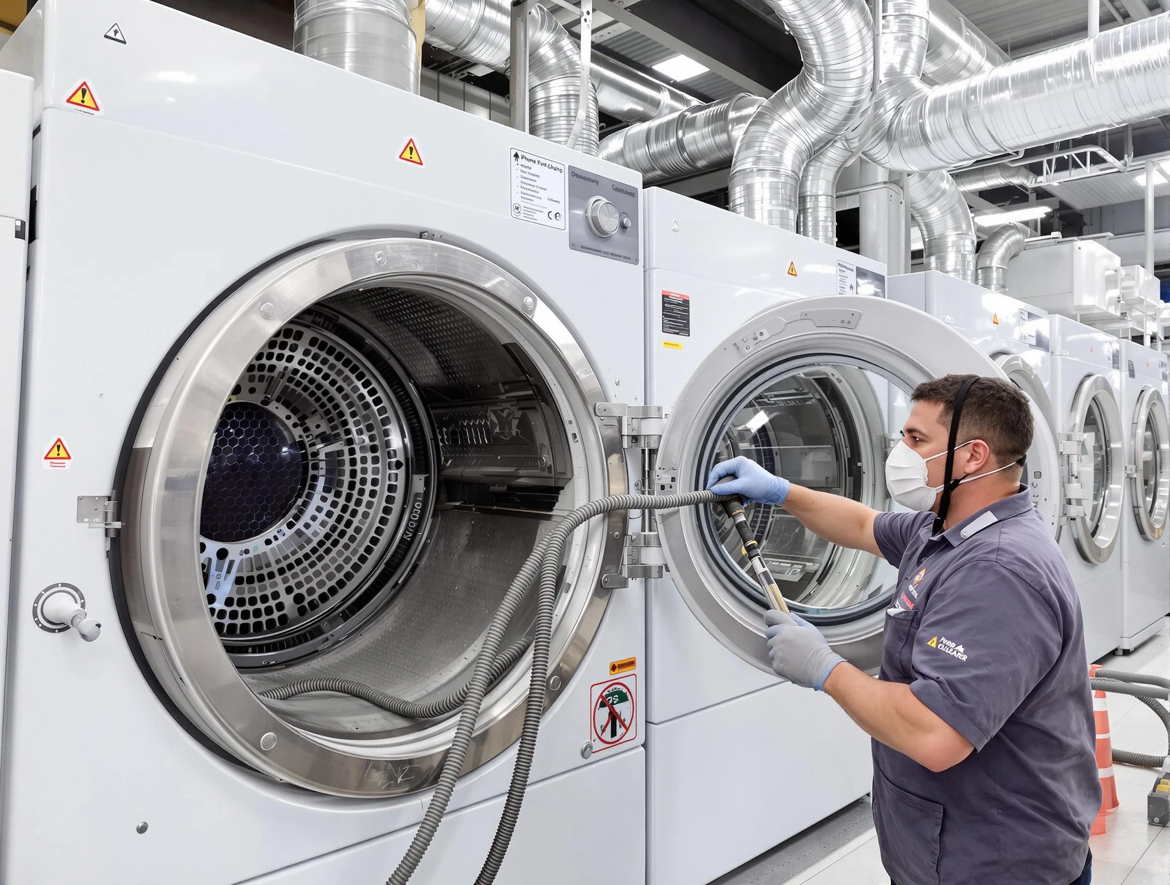 Industrial-grade dryer vent cleaning by Edgewater Dryer Vent Cleaning in Edgewater